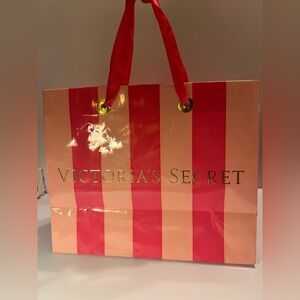 Victoria’s Secret Pink Stripe Gift Bag – Medium Size